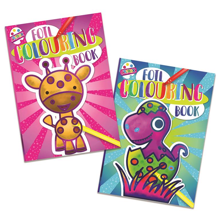 Tallon Foil Colouring Book - Click Image to Close