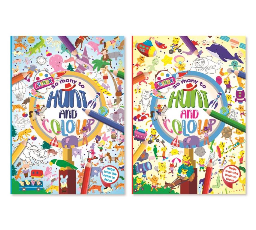 Find & Seek Colouring Book - Click Image to Close