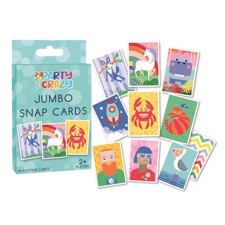 Jumbo Snap Playing Card 85X123mm - Click Image to Close