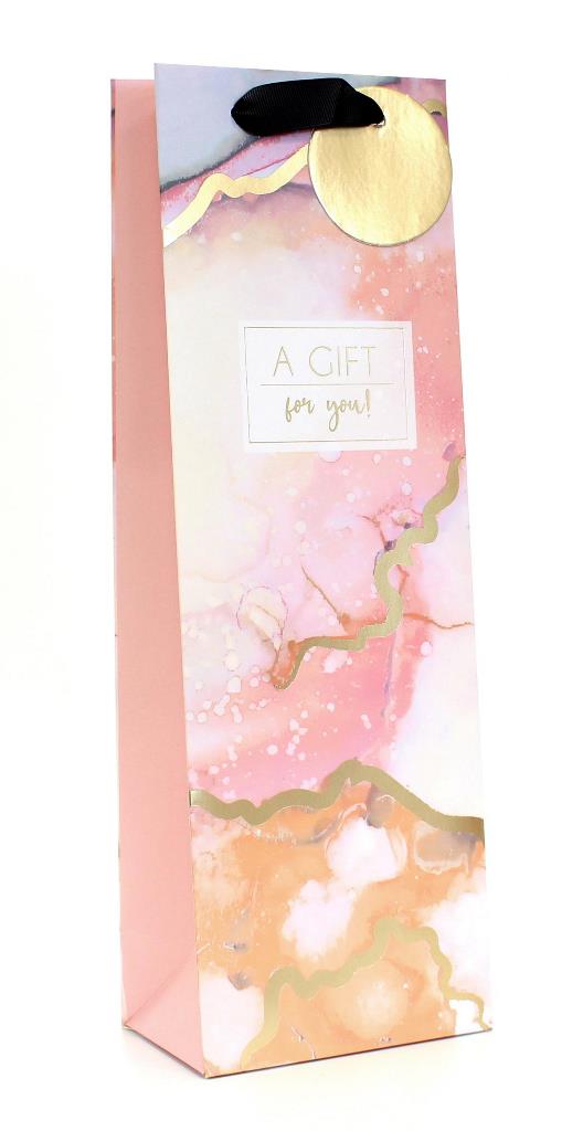 Gift Bag Bottle Marble ( 12 X 36 X 8cm ) - Click Image to Close