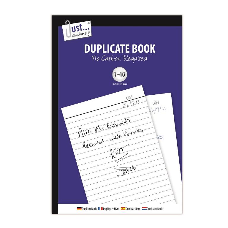 Tallon Duplicate Book -No Carbon Required - Click Image to Close