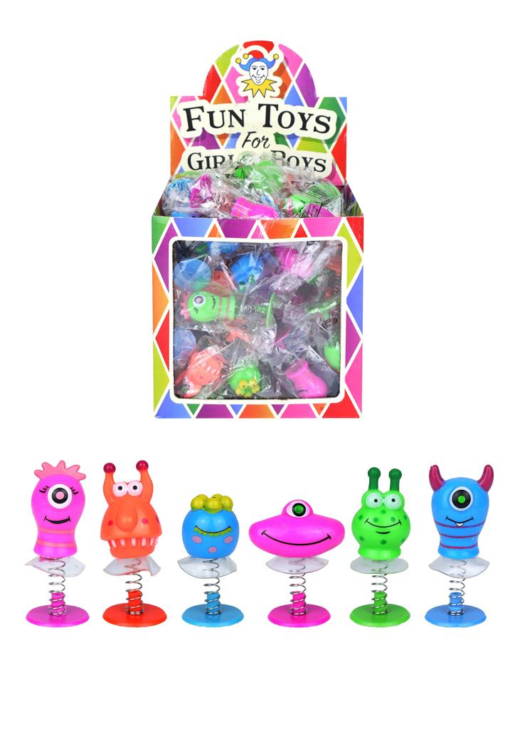 Jump Up Monsters 4cm - 5cm X 72 ( 20p Each ) Online Only - Click Image to Close