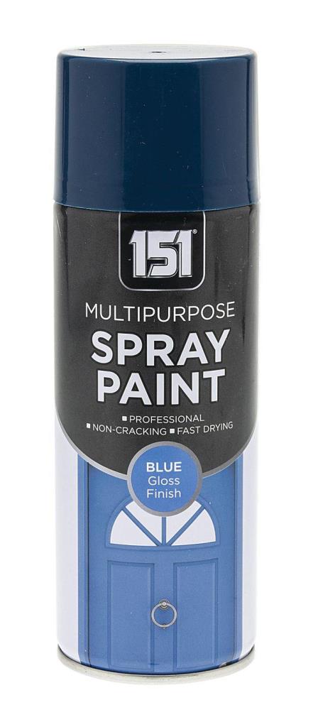 Blue Spray Paint 400ml - Click Image to Close