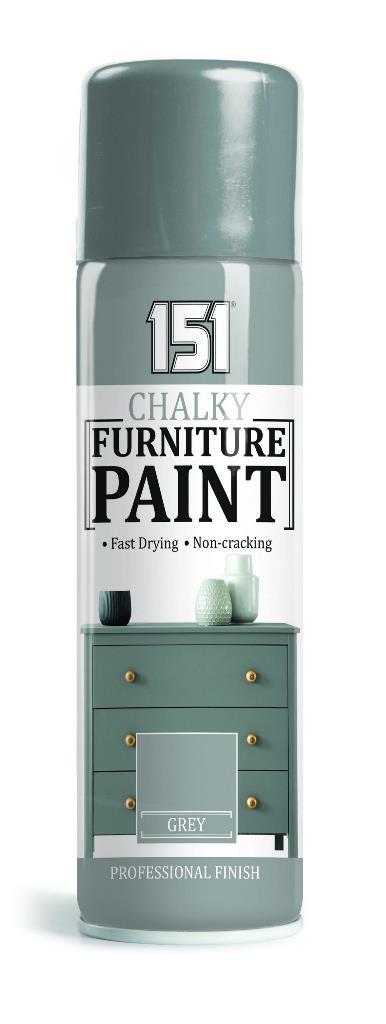 Chalky Finish Furniture Paintwinter Grey 400ml - Click Image to Close