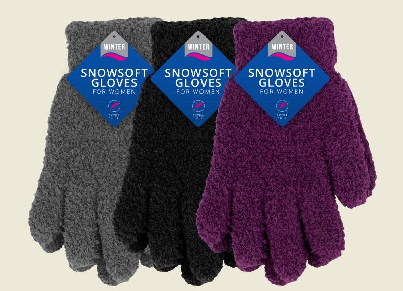 Ladies Snowsoft Gloves - Click Image to Close