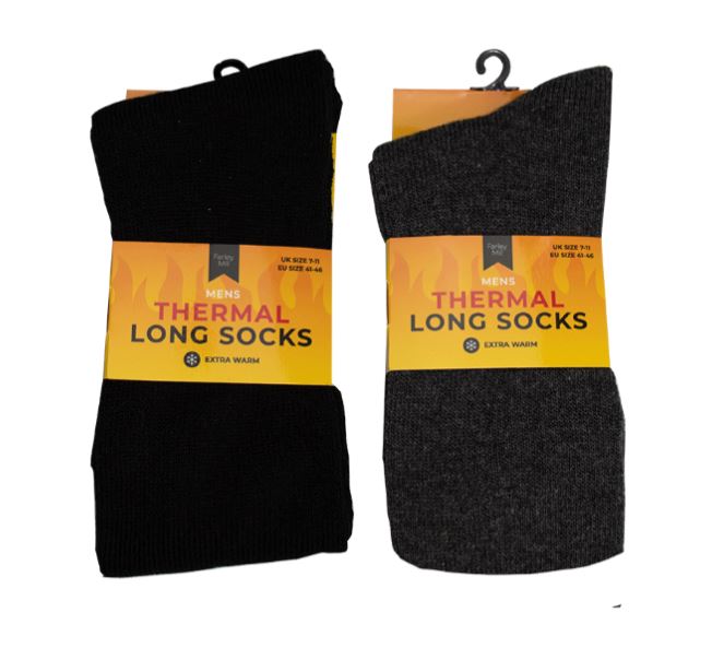 Mens Thermal Long Socks - Click Image to Close