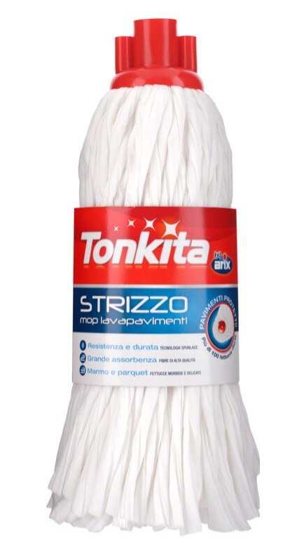 Tonkita Strizzio Mop Handle Spum Lace - Click Image to Close