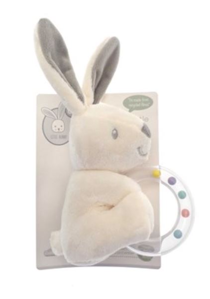 Eco Friendly Little Bunny Design Teething Rattle Baby Toys - Click Image to Close
