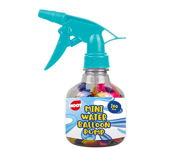 Mini Water Balloon Pumper 100 Pack - Click Image to Close