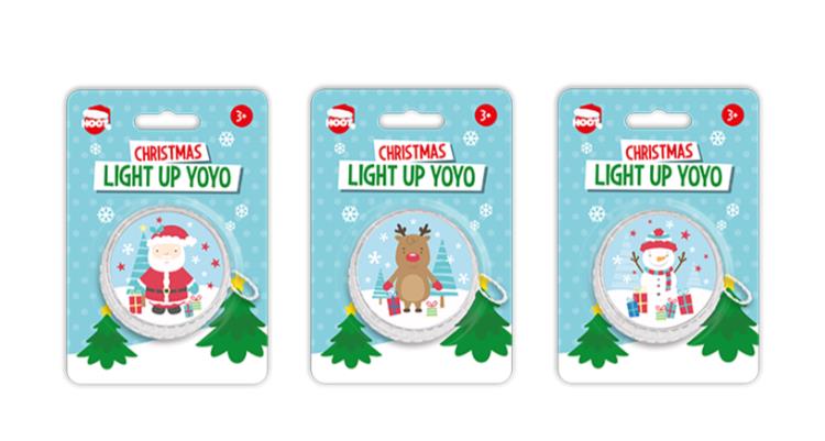 Christmas Light Up YoYo - Click Image to Close