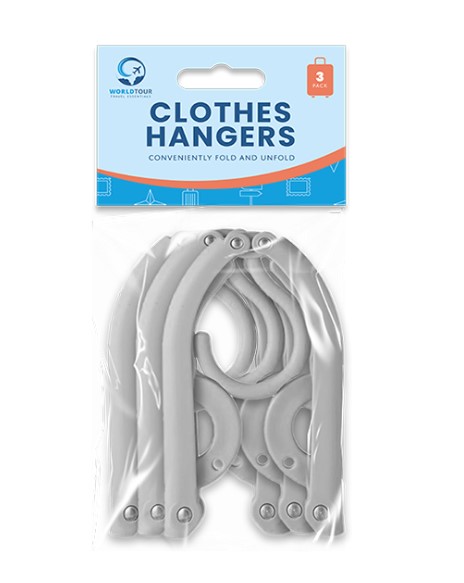Travel Clothes Hangers 3 Pack - Click Image to Close