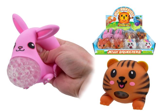 Animal Jelly Squeezers In Display Box - Click Image to Close