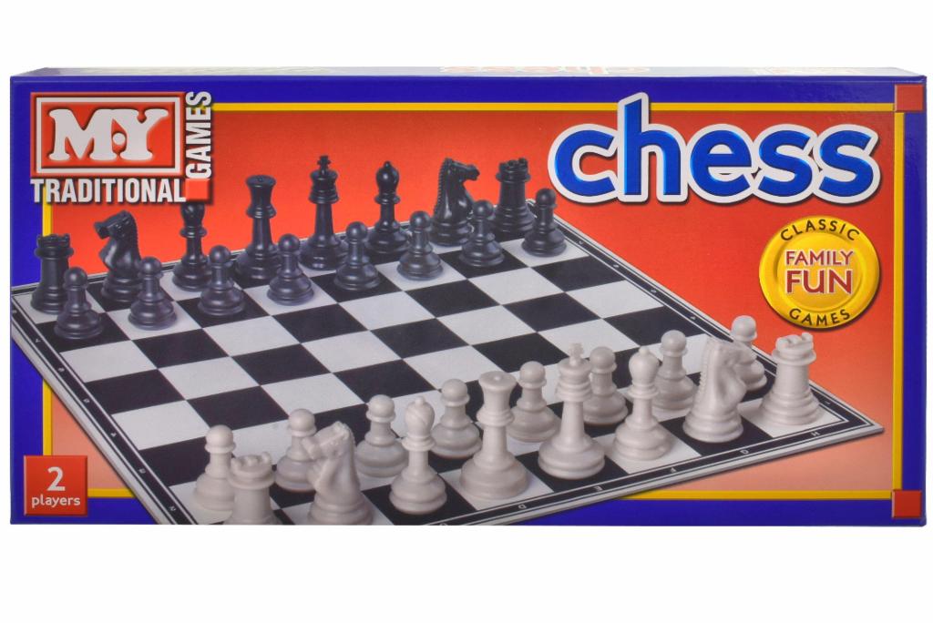 Chess Game In Printed Box - Click Image to Close