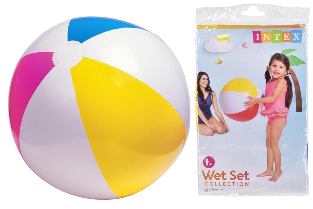 20" Glossy Panel Beach Ball ( 59020 ) - Click Image to Close