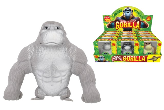 Squishy Gorilla Window Box - Click Image to Close