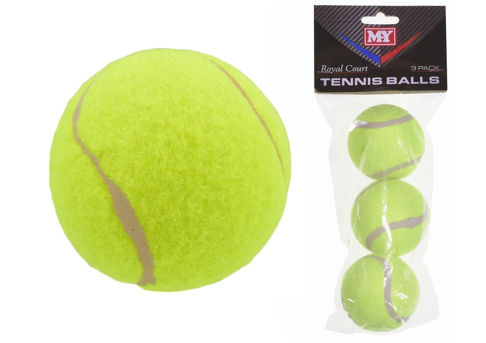 Royal Court Pack Of 3 Tennis Balls - Click Image to Close