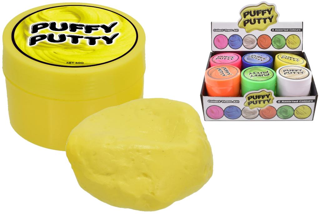 Puffy Putty Slime 60G ( Assorted Colours ) - Click Image to Close
