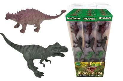 Dinosaurs In Acetate Box 5PC - Click Image to Close