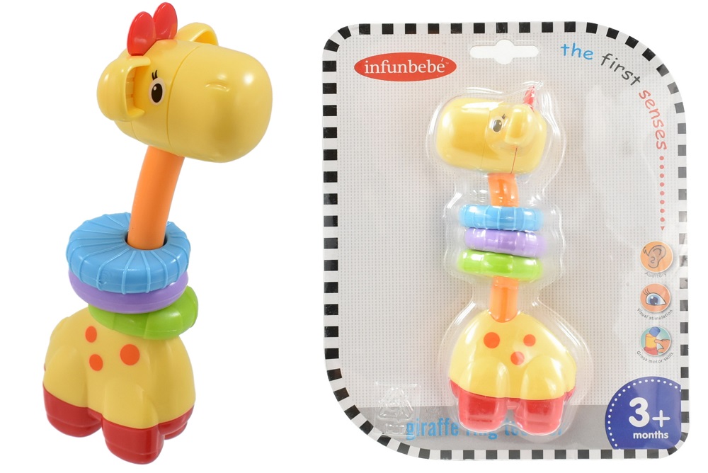 Giraffe Ring Teether - Click Image to Close