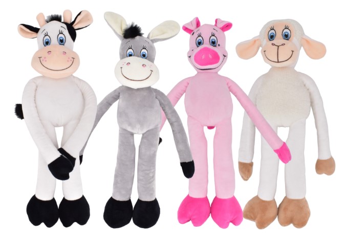 Plush Hanging Farm Animals 54CM - Click Image to Close