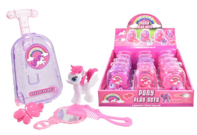 Pony Playset In Carry Case - Click Image to Close