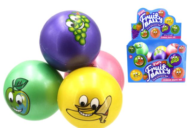 Fruity Fun 9cm Ball 40g - Click Image to Close