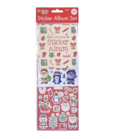 Christmas Sticker Album Sets - Click Image to Close