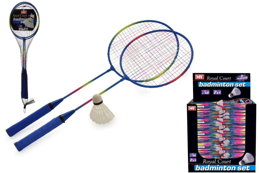 Royal Court Metal Badminton Set - Click Image to Close
