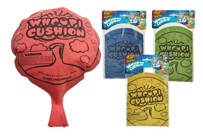 Large 8" Whoopee Cushion ( Assorted Colours ) - Click Image to Close