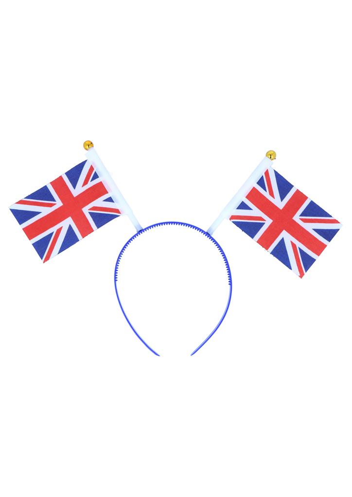 Union Jack Head Band Bopper - Click Image to Close