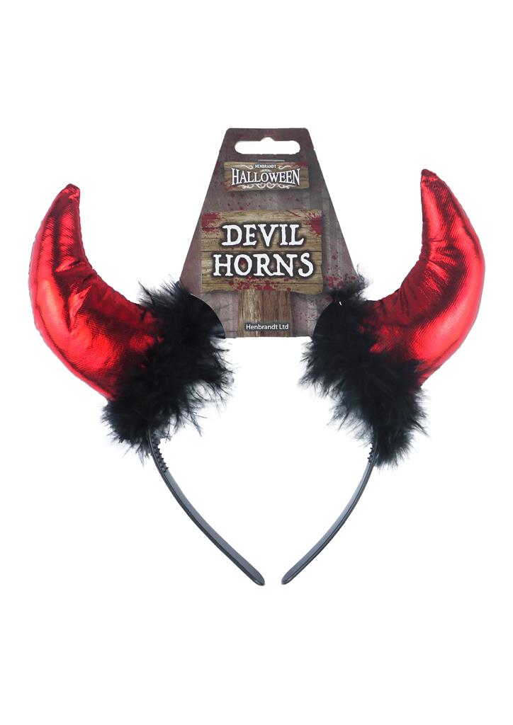 Devil Horns With Fur - Click Image to Close