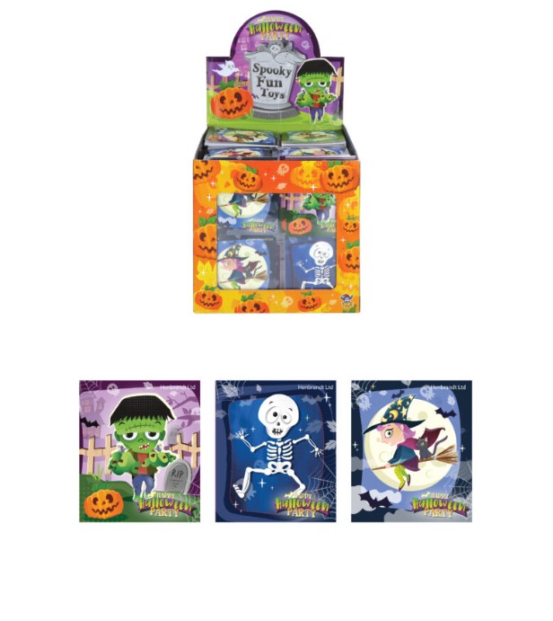Mini Halloween Notebooks (7cm x 6cm) 3 Assorted X 480PC - Click Image to Close