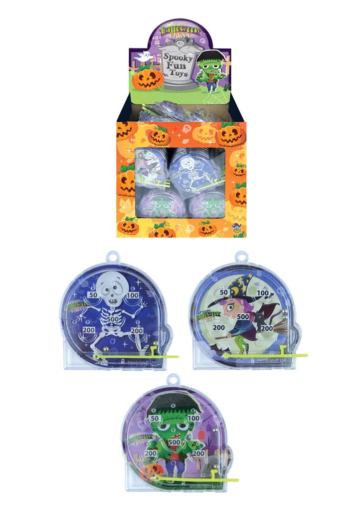 Halloween 5.5cm X 8.5cm Puzzle Pinball X 108 ( Sale By Pack ) - Click Image to Close