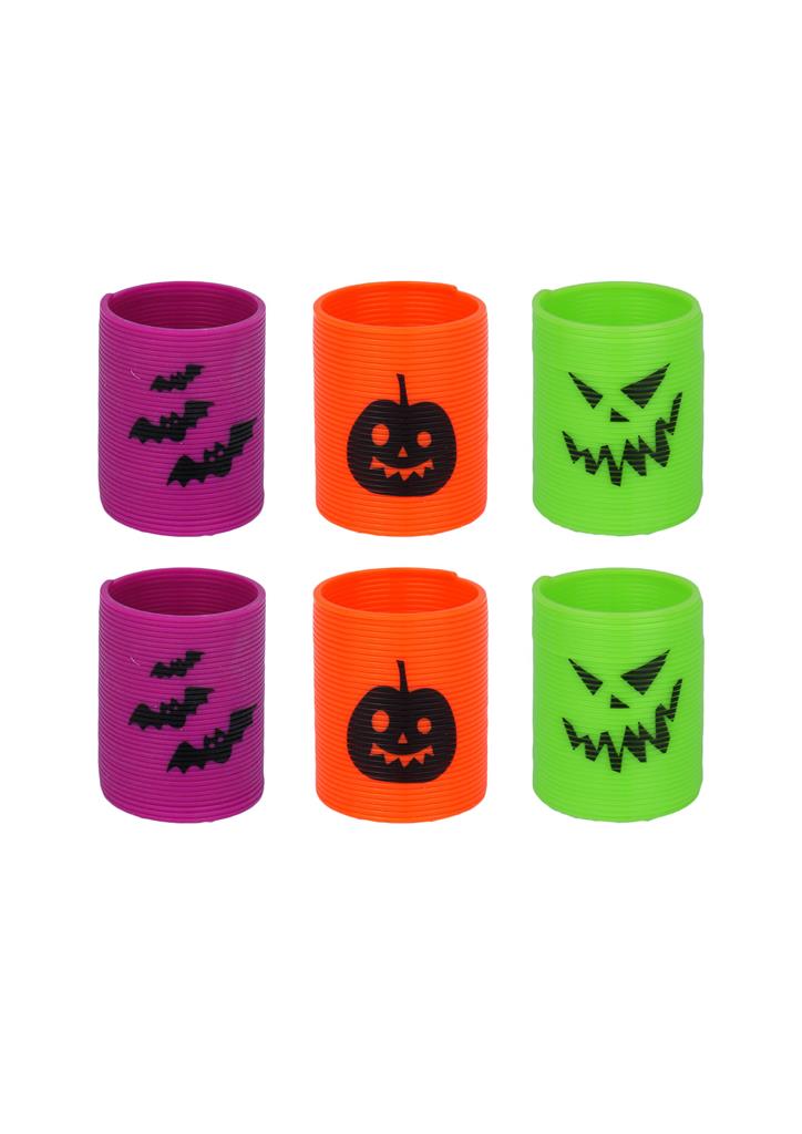 Halloween Mini Springs (3.5cm) 6 Pack - Click Image to Close