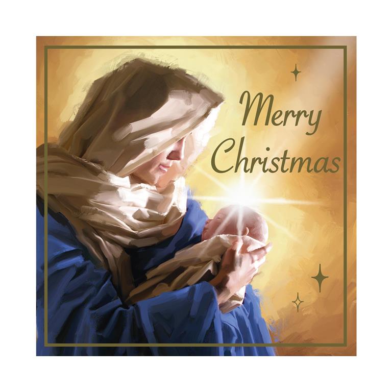Religious Card Pack Of 12 - Click Image to Close