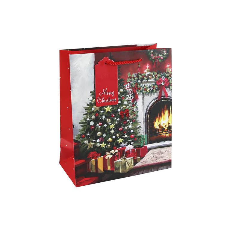 Christmas Tree Medium Bag ( 215mm X 253mm X 102mm ) - Click Image to Close