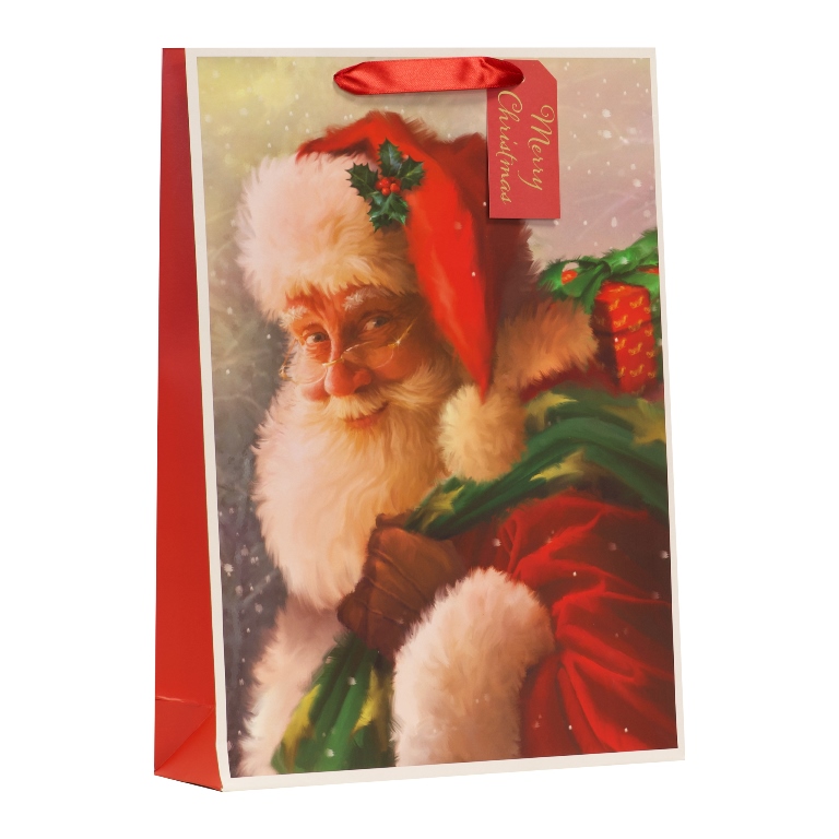 Traditional Santa Xl Bag - Click Image to Close