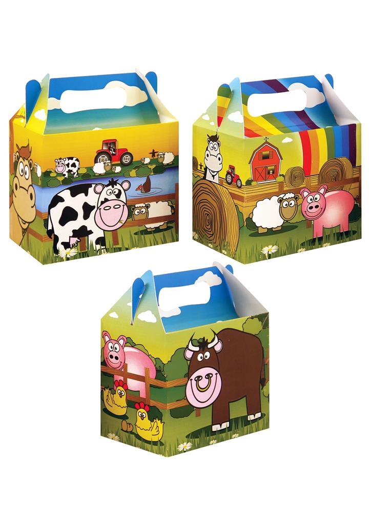 Farm Lunch Box 14cm X 9.5cm X 12cm - Click Image to Close