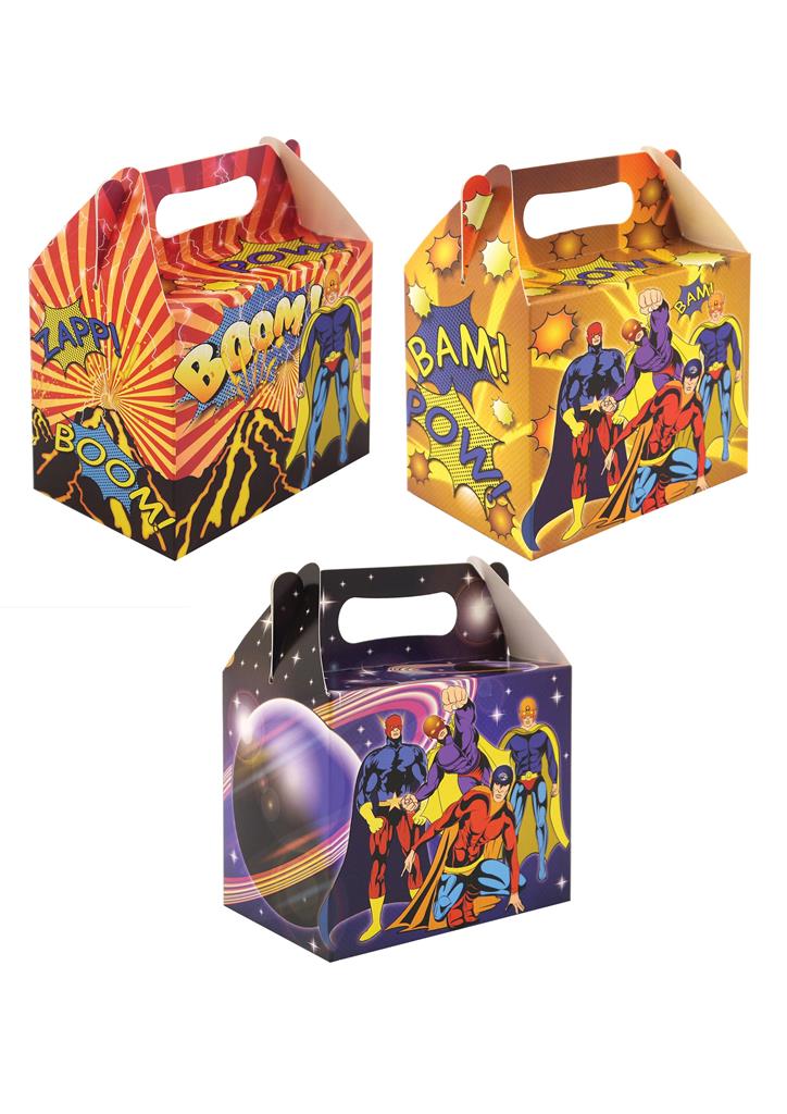 Superhero Lunch Box ( Assorted Designs ) - Click Image to Close