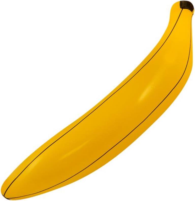 Inflatable Banana 162cm - Click Image to Close
