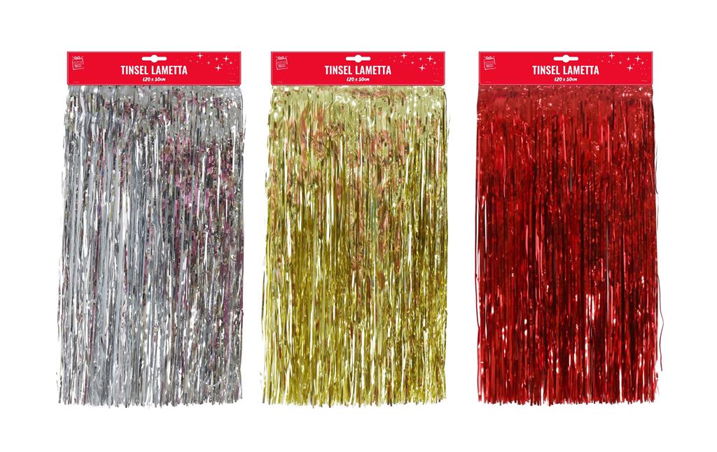 Lametta 50X120cm Metallic - Click Image to Close