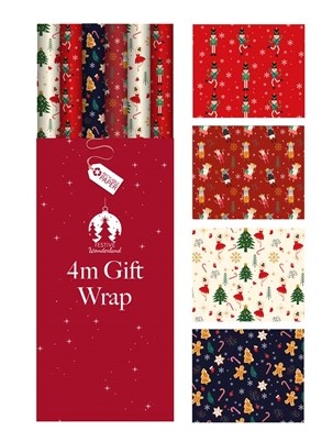 Wrap Xmas 4m Nutcracker - Click Image to Close