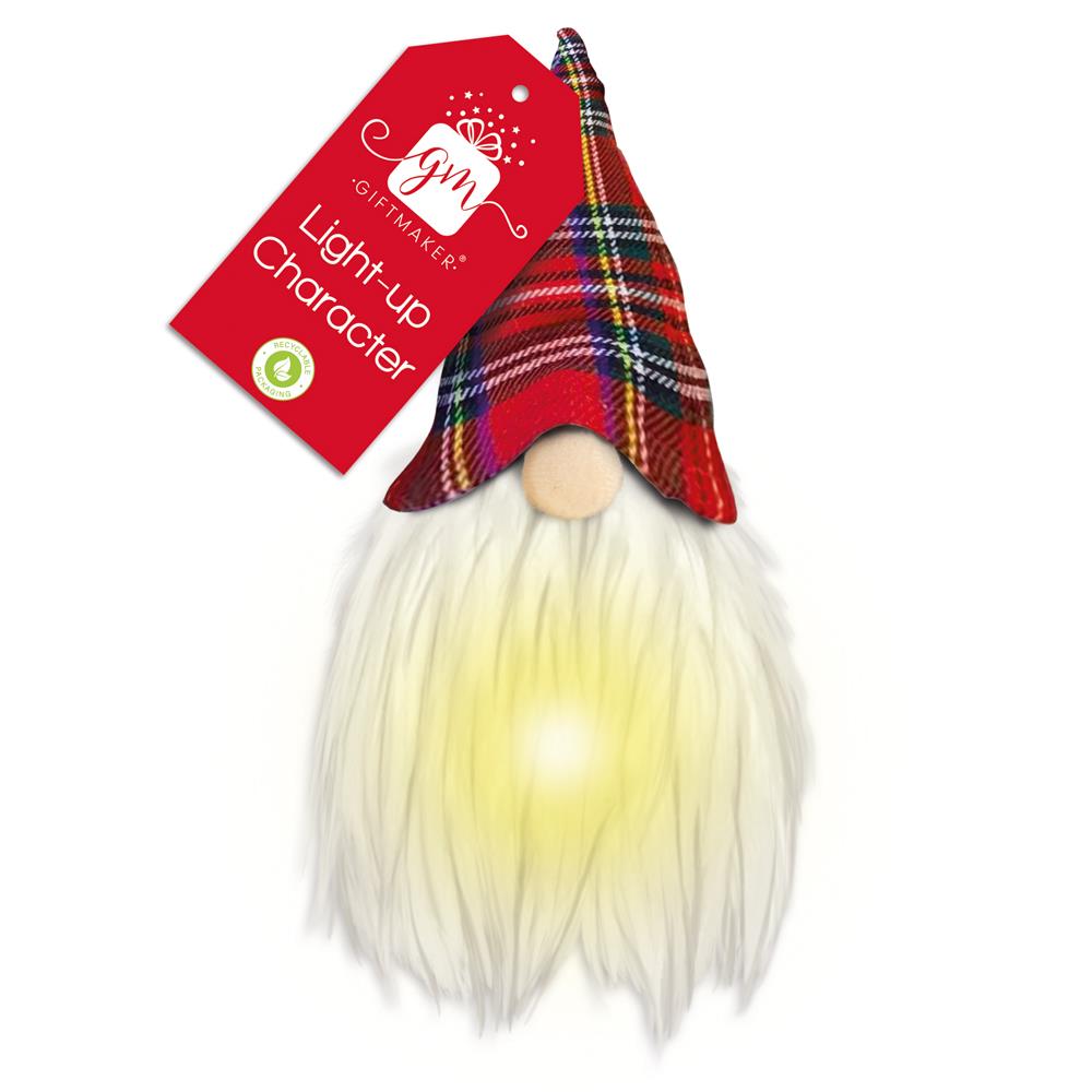 Christmas Small Led Gonk Character - Click Image to Close