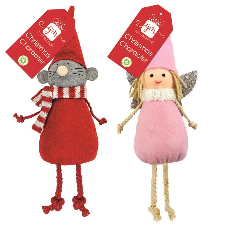 Small Mouse & Fairy Christmas Character - Click Image to Close