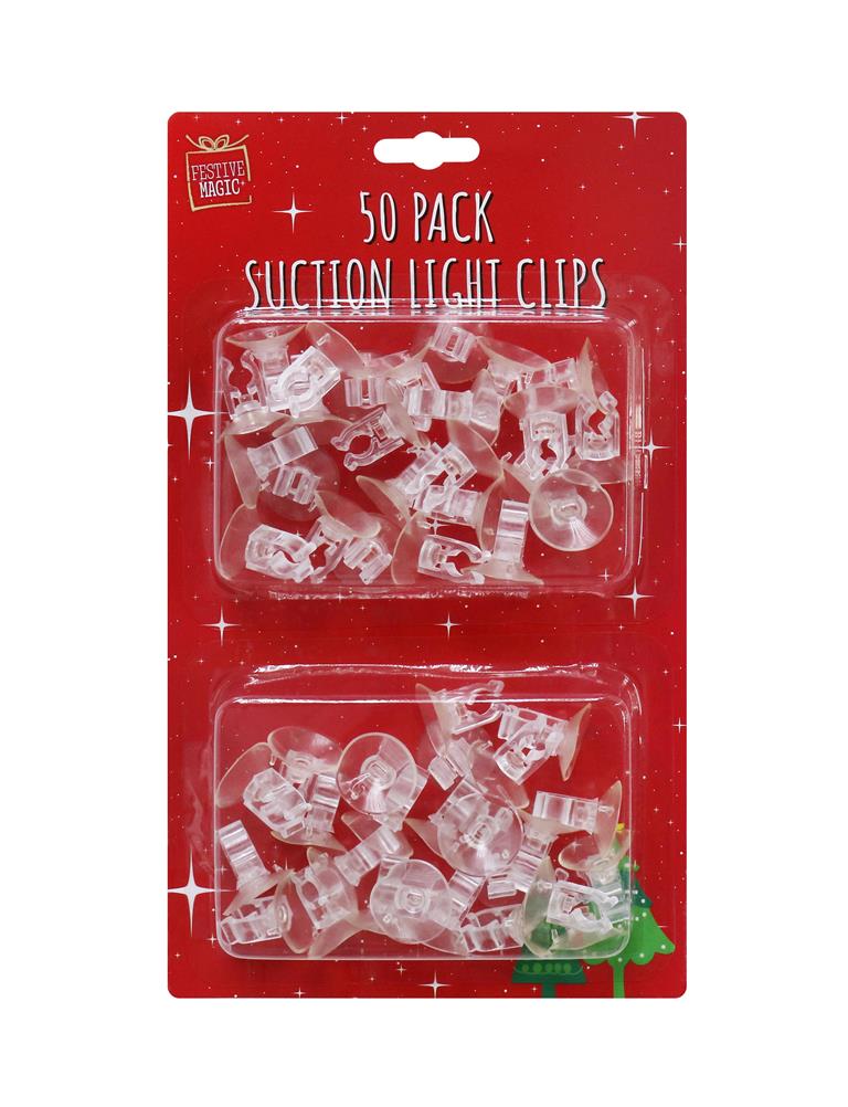 Suction Light Clips Cup 50Pc - Click Image to Close