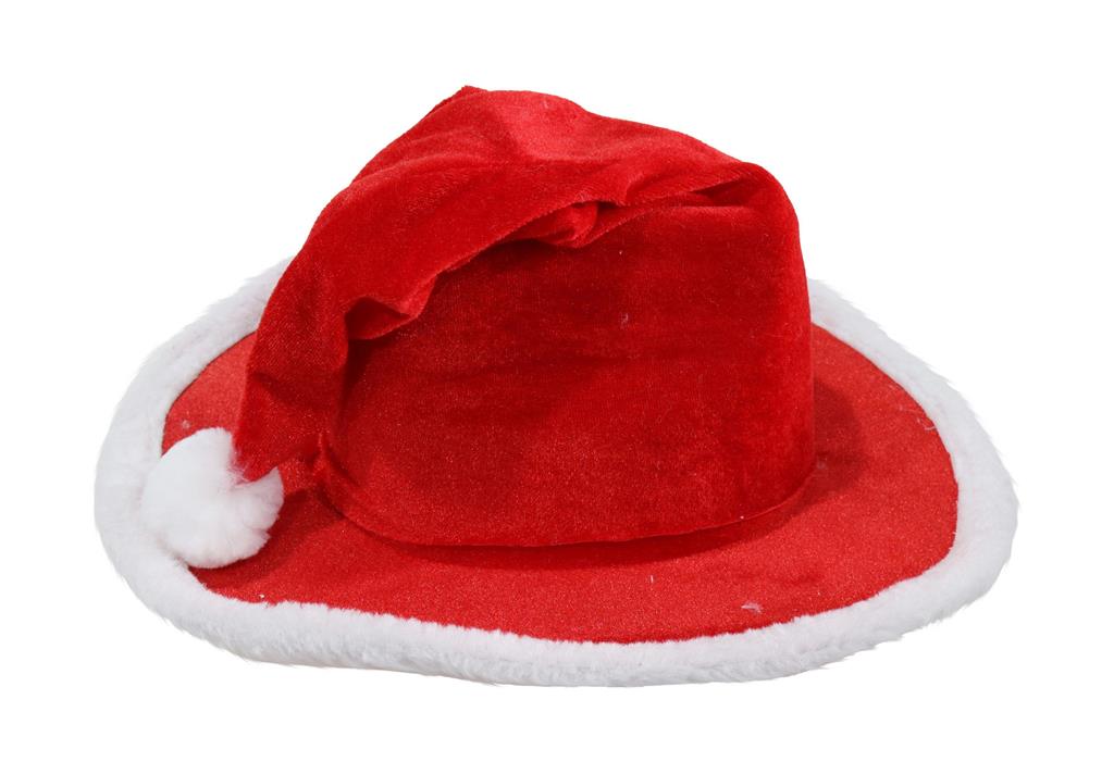 Santa Cowboy Hat Adult - Click Image to Close