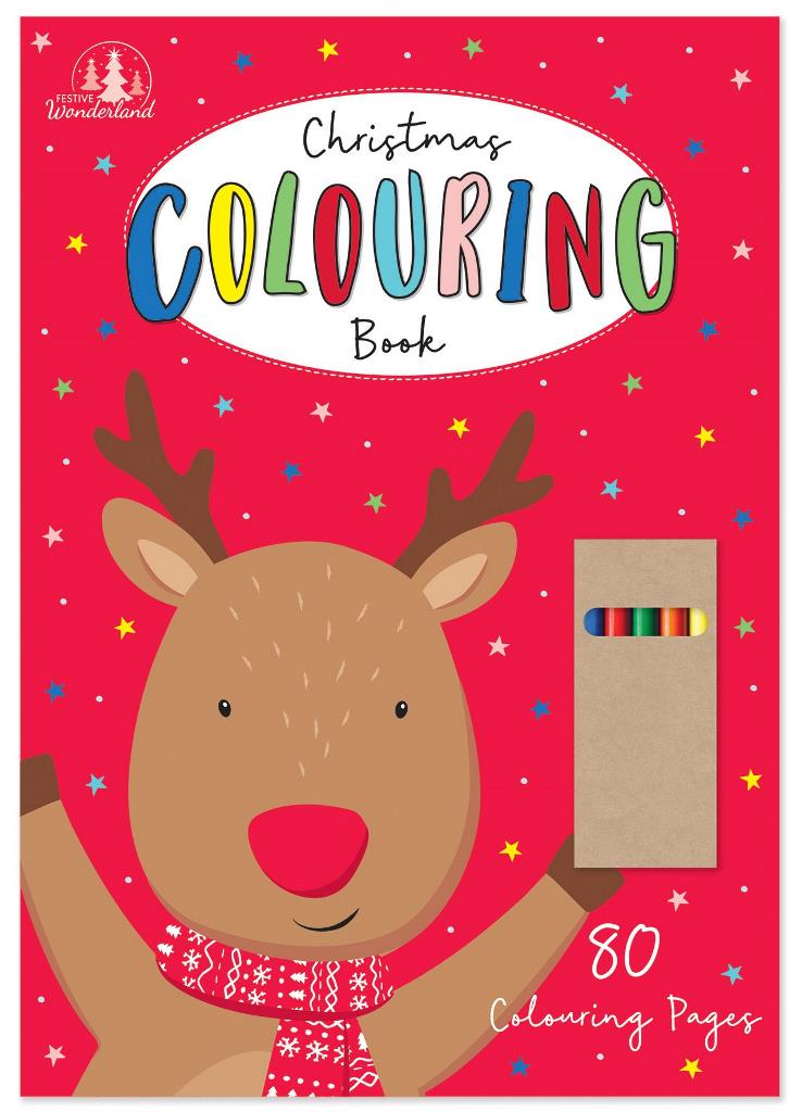 Premium Christmas Colouring Book ( Zero Vat ) - Click Image to Close