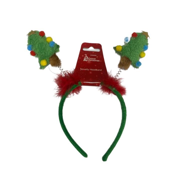 Christmas Tree Headband - Click Image to Close