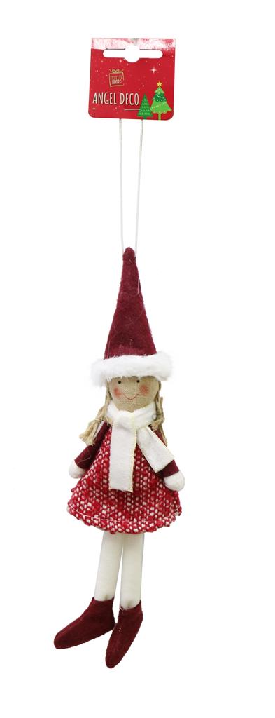 Knitted Angel Dangly Legs - Click Image to Close