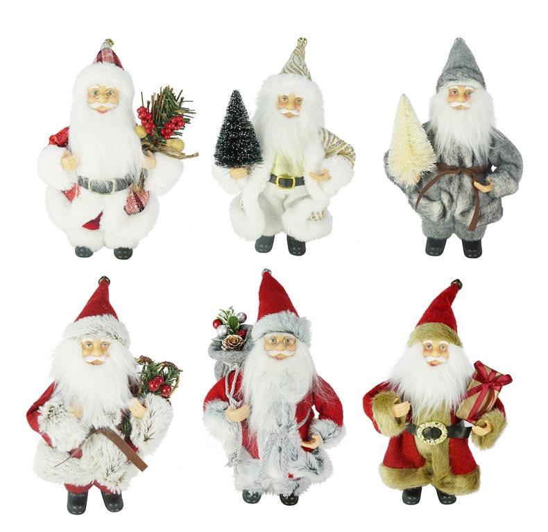 Santa Figurines 22cm ( Assorted Designs ) - Click Image to Close